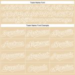 Custom 3D Pattern Skeleton Baseball Jersey with Name & Number - Personalized City Cream White Rave Design Personalized City