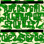 Custom Name and Number Crocodile Performance T-Shirt with 3D Cream Aurora Green-Black Pattern Design Personalized Cream Aurora