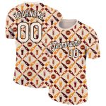 Personalized Oktoberfest Beer Festival T-Shirt - Cream Black 3D Performance Tee Personalized Cream Black 3D Oktoberfest Beer