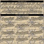 Custom Name and Number Baseball Jersey - Personalized 3D Spider Web Design in Cream and Black Personalized Cream Black 3D