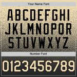 Custom Personalized Baseball Jersey - Cream Black Authentic Fade with Team Name and Number Personalized Cream Black Authentic