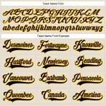 Custom Name and Number Hockey Jersey - Personalized Cream Black-Gold Lace Neck Team Apparel Personalized Cream Black-Gold