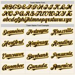 Personalized Black-Gold Sleeveless Baseball Jersey in Cream for Custom Style Personalized Cream Black-Gold Sleeveless Baseball