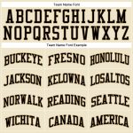 Custom Name Number Authentic Basketball Jersey - Personalized Cream Black Old Gold Throwback Style Personalized Cream Black-Old
