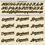 Personalized Black Old Gold Cream Mesh Baseball Jersey - Custom Throwback Style Personalized Cream Black-Old Gold Mesh Throwback