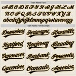 Personalized Unisex Softball Jersey - Cream Black Gold Two-Button Custom Name & Number Personalized Cream Black-Old Gold