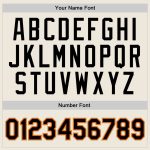 Personalized Black Orange Cream Throwback Basketball Jersey - Custom Sports Apparel Personalized Cream Black Orange-Old Gold
