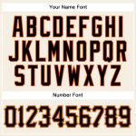 Personalized Black-Orange Sleeveless Baseball Jersey - Custom Cream Jersey for Team Sports Personalized Cream Black-Orange