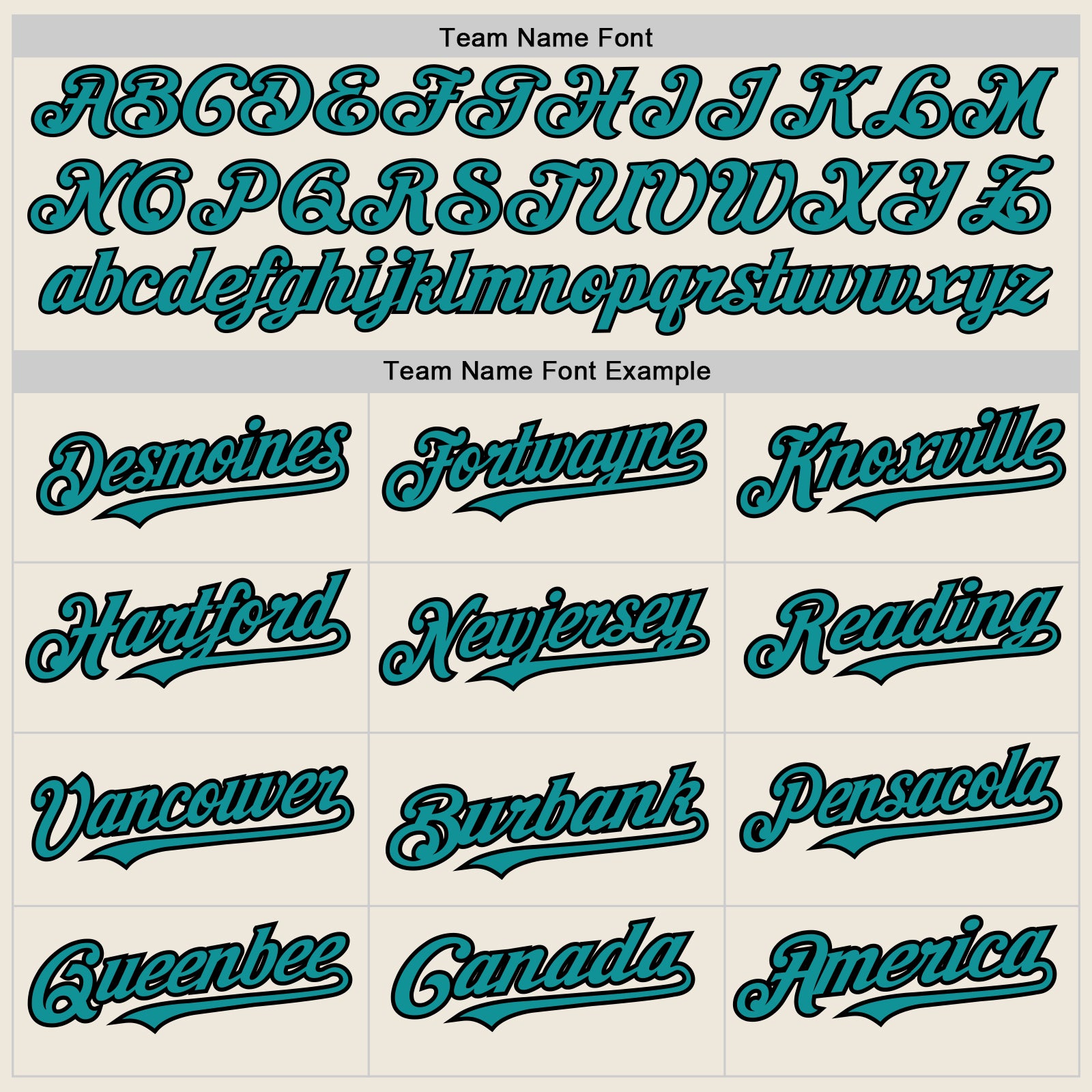 Personalized Cream Black Pinstripe Teal Two-Button Unisex Softball Jersey Personalized Teal Softball Jersey Unisex Two-Button Cream Black Pinstripe Personalized Cream Black Pinstripe Teal Two-Button - Image 4