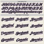 Custom Name and Number Authentic Baseball Jersey in Cream, Black, and Purple - Personalized Team Apparel Personalized Cream