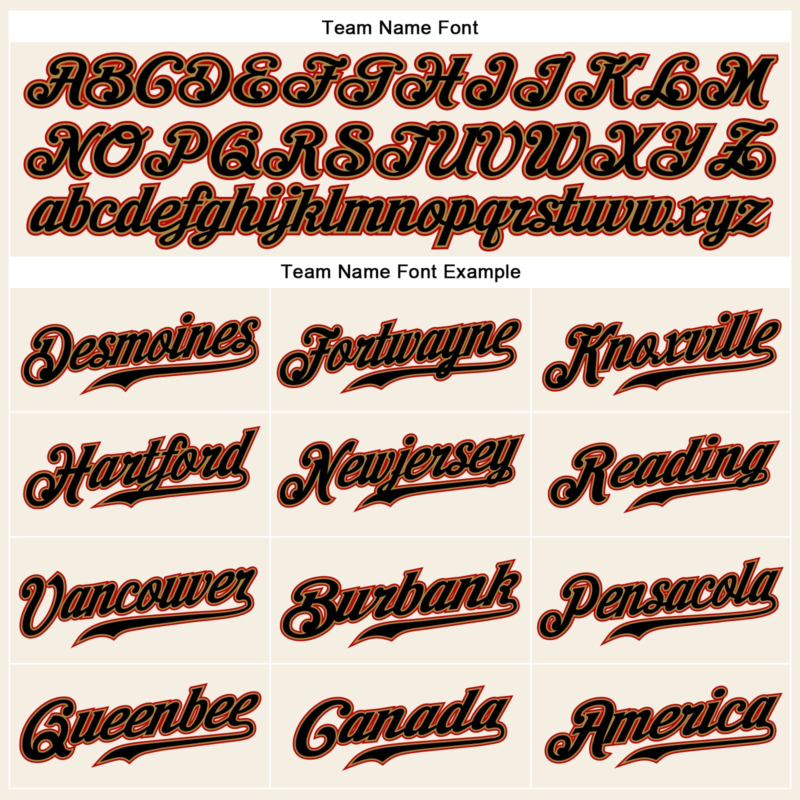 Personalized Cream Black-Red Authentic Sleeveless Baseball Jersey Team Custom Name and Number Custom Name Number Personalized Baseball Jersey Authentic Sleeveless Cream Black-Red Team Apparel Personalized Cream Black-Red - Image 3