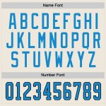 Custom Blue-Black Hockey Jersey - Personalized Team Jersey for Fans Personalized Cream Blue-Black Hockey Jersey