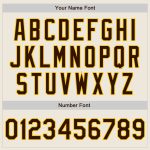 Custom Cream Brown-Gold Baseball Jersey for Fans | Personalized Sports Apparel Personalized Cream Brown-Gold Baseball Jersey