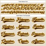 Personalized Brown-Gold Hockey Lace Neck Jersey - Custom Team Jersey Personalized Cream Brown-Gold Hockey Lace Neck Jersey