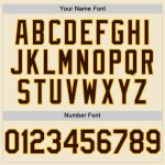 Personalized Brown-Gold Mesh Authentic Baseball Jersey with Custom Name & Number - Team Gear Personalized Cream Brown-Gold