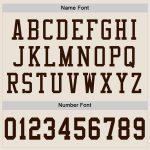 Customizable Brown Cream Mesh Football Jersey with Name & Number - Authentic Team Style Personalized Cream Brown Mesh Authentic