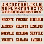 Personalized Cream Brown Orange Football Jersey - Custom Mesh Team Apparel Personalized Cream Brown-Orange Mesh Football