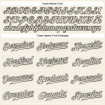 Custom Name and Number Authentic Baseball Jersey - Personalized Cream and Black Sleeveless Team Jersey Personalized Cream