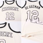 Personalized Cream Black Throwback Basketball Jersey for Men and Women Personalized Cream Cream-Black Throwback Basketball