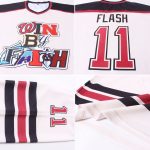 Custom Name and Number Hockey Jersey - Personalized Cream Crimson-Black Team Jersey Personalized Cream Crimson-Black Hockey
