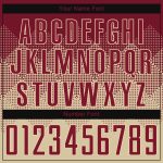 Personalized Crimson Soccer Jersey - Custom Cream Sublimation Uniform Personalized Cream Crimson Sublimation Soccer Uniform