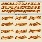 Personalized Crimson Yellow Throwback Baseball Jersey - Mesh Fabric Personalized Cream Crimson-Yellow Mesh Throwback Baseball