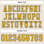 Personalized Gold Royal Mesh Football Jersey - Custom Cream Color Sports Apparel Personalized Cream Gold-Royal Mesh Football