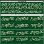 Personalized 3D Gradient Cream Green Twinkle Star Baseball Jersey Personalized Cream Green 3D Gradient Style Twinkle Star
