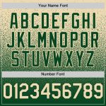 Personalized Cream Green Fade Baseball Jersey | Custom Fashion Jersey for Men and Women Personalized Cream Green Fade Fashion