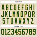 Personalized Green Gold Hockey Jersey with Lace Neck Design - Custom Cream Color Personalized Cream Green-Gold Hockey Lace