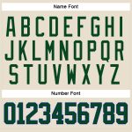 Custom Name Number Cream Green-Royal Hockey Jersey with Lace Neck - Personalized Team Apparel Personalized Cream Green-Royal