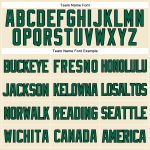 Personalized Cream Black Green Mesh Throwback Baseball Jersey Authentics Personalized Cream Kelly Green-Black Mesh Authentic