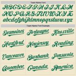 Custom Name Number Personalized Kelly Green Mesh Baseball Jersey Authentic Throwback Personalized Cream Kelly Green Mesh