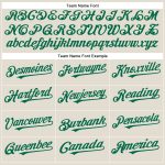 Personalized Green Navy Baseball Jersey for Fans and Players - Custom Cream Jersey Personalized Cream Kelly Green-Navy Baseball