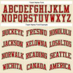 Custom Cream Kelly Green Red Throwback Basketball Jersey for Men and Women Personalized Cream Kelly Green-Red Throwback Basketball