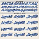 Personalized Light Blue Navy Sleeveless Baseball Jersey for Men and Women Personalized Cream Light Blue-Navy Sleeveless Baseball