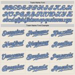 Custom Fathers Day Baseball Jersey - Personalized Light Blue Pinstripe with Name & Number - Authentic Team Style Personalized