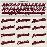 Personalized Maroon Black Throwback Basketball Jersey for Men and Women Personalized Cream Maroon-Black Throwback Basketball