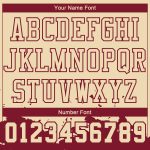 Personalized Maroon Round Neck Basketball Jersey | Color Splash Sublimation Suit Personalized Cream Maroon Color Splash Round
