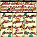 Personalized 3D Hawaii Summer Performance T-Shirt in Cream Pink-Black for Holiday Party Personalized Cream Medium Pink-Black