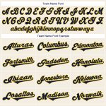 Personalized Navy Gold Baseball Jersey - Authentic Custom Cream Team Apparel Personalized Cream Navy-Gold Authentic Baseball