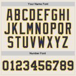 Custom Personalized Authentic Basketball Jersey Navy-Gold Throwback with Team Name and Number Personalized Cream Navy-Gold