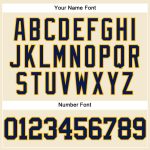 Personalized Navy-Gold Mesh Throwback Baseball Jersey - Custom Cream Design, Perfect for Fans Personalized Cream Navy-Gold