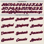 Custom Name Number Personalized Throwback Basketball Jersey - Cream Navy Red Authentic Personalized Cream Navy-Red Authentic