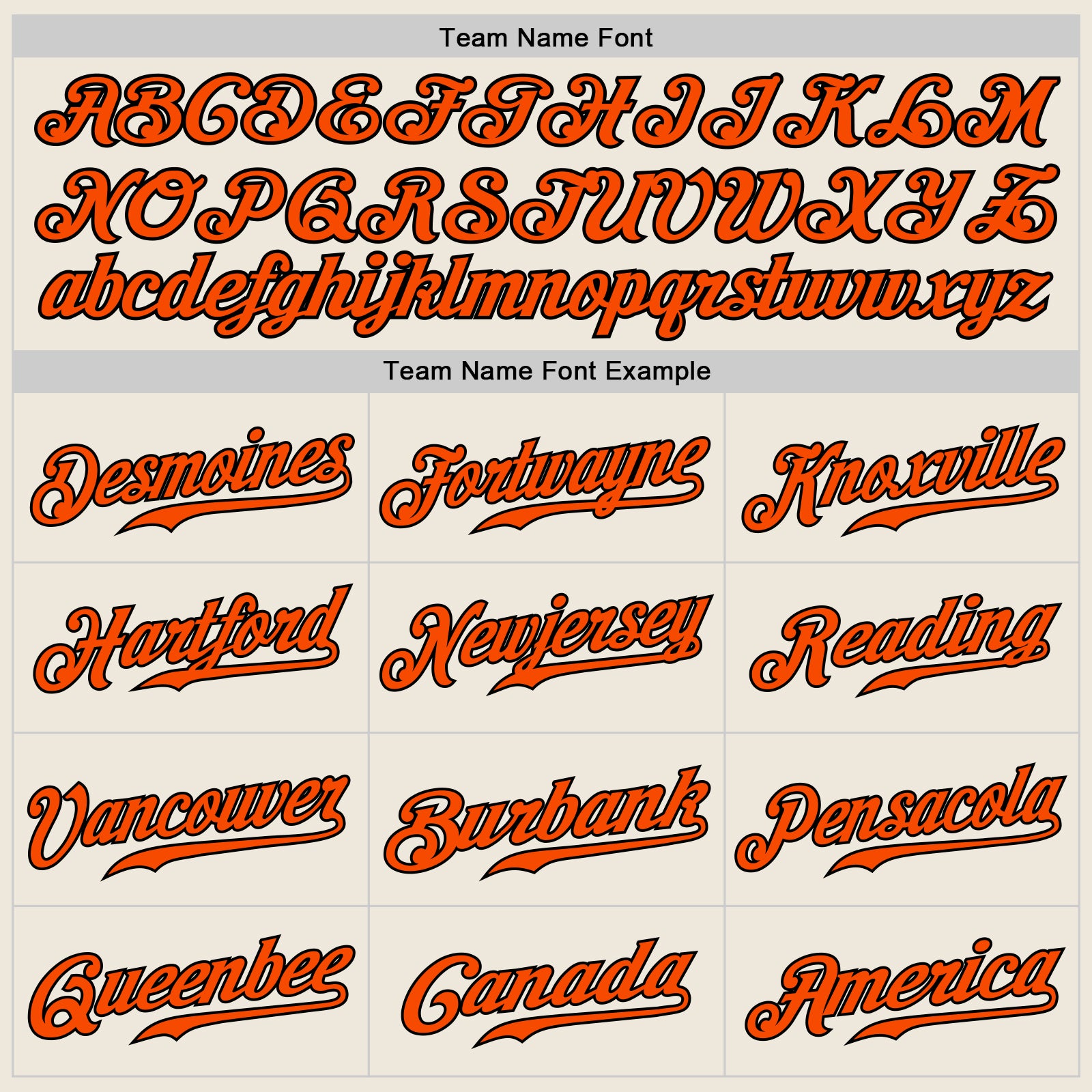 Personalized Cream Orange-Black Baseball Jersey 2 Personalized Orange and Black Baseball Jersey for Men and Women, Custom Name & Number 2 Personalized Cream Orange-Black Baseball - Image 4