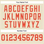 Personalized Orange Cream Throwback Basketball Jersey for Men and Women Personalized Cream Orange Throwback Basketball Jersey
