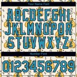 Custom Dollar Sign Money Theme 3D Pattern T-Shirt with Name & Number - Personalized Blue-Black Panther Design Personalized