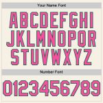 Personalized Cream Pink Kelly Green Sleeveless Jersey for Baseball Personalized Cream Pink-Kelly Green Sleeveless Baseball