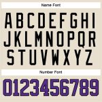 Personalized Purple Black Hockey Jersey with Lace Neck Design Personalized Cream Purple-Black Hockey Lace Neck Jersey