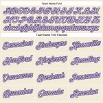 Custom Performance T-Shirt in Cream Purple-Gray - Personalized Activewear for Men and Women Personalized Cream Purple-Gray